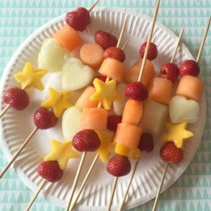 Cooking with Kids - Fruit Kebabs.... | The Diary of a Frugal Family