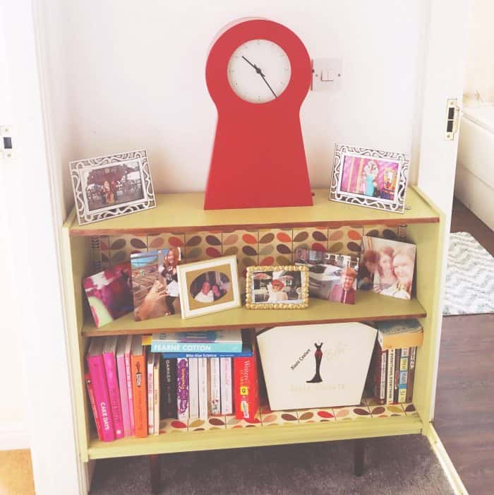 Ikea 'iconic' red clock key cupboard!