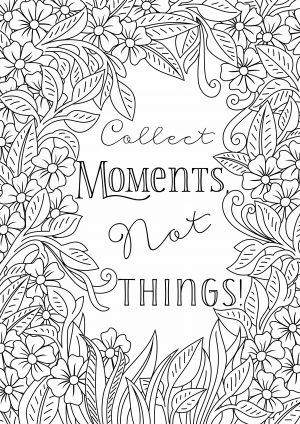 Free Printable Uplifting Colouring Pages to lift your mood.... | The ...