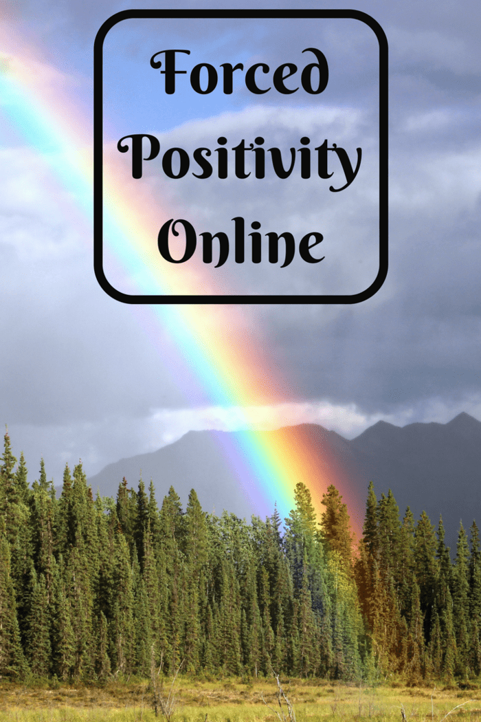 Forced Positivity Online - keeping it real or hiding the truth!