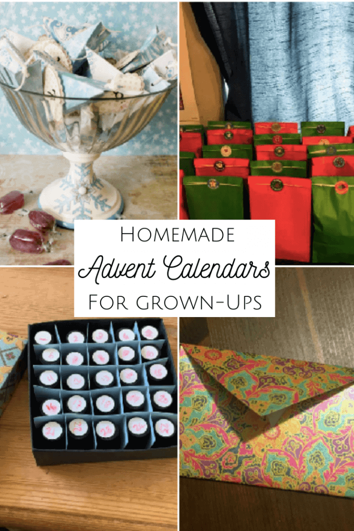Homemade Advent Calendars for grown-ups! 