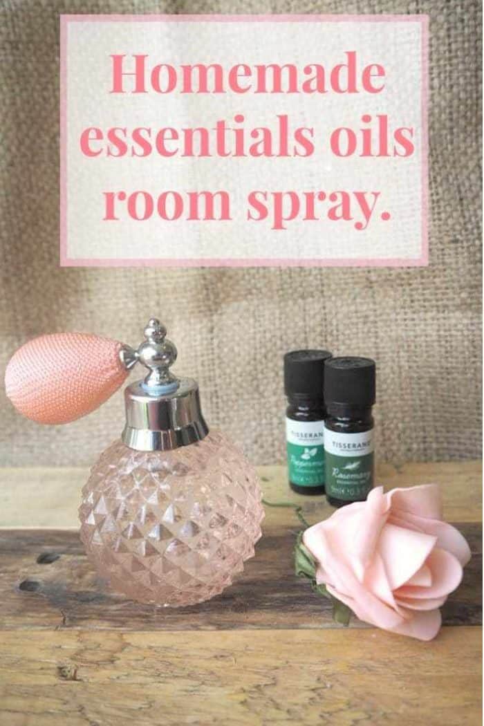 Homemade Essential Oils room spray