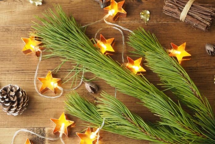 Festive flatlay