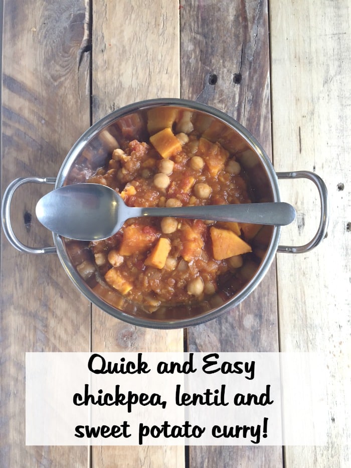 Storecupboard Slimming World Chickpea, Lentil and Sweet Potato Curry ...