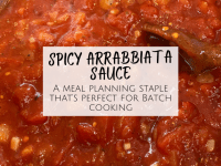 Spicy Arrabbiata Sauce – A meal planning staple that’s perfect for Batch cooking (1)