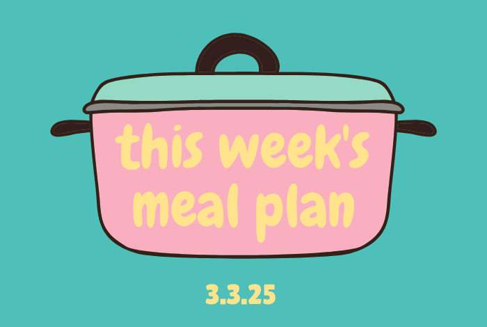 This Weeks Meal plan (2)