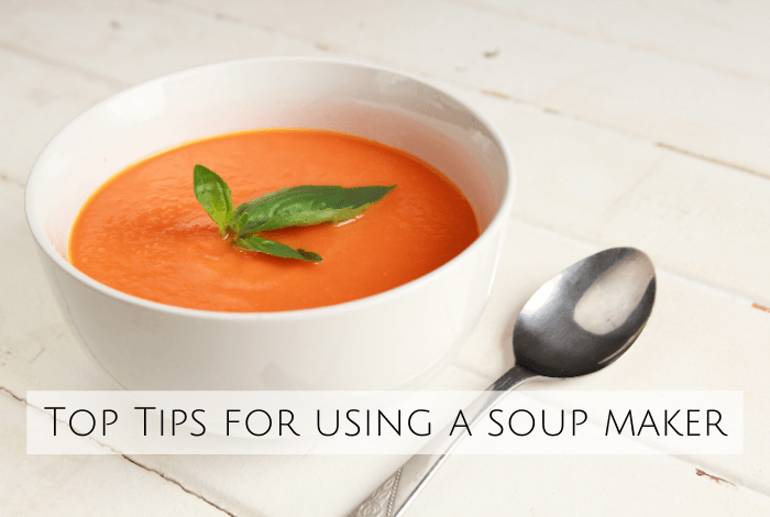 Soup maker recipes and cookery tips