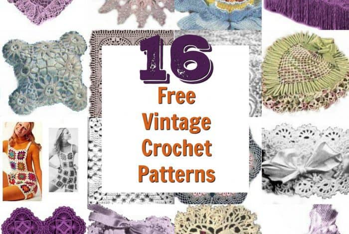 Free vintage crochet patterns